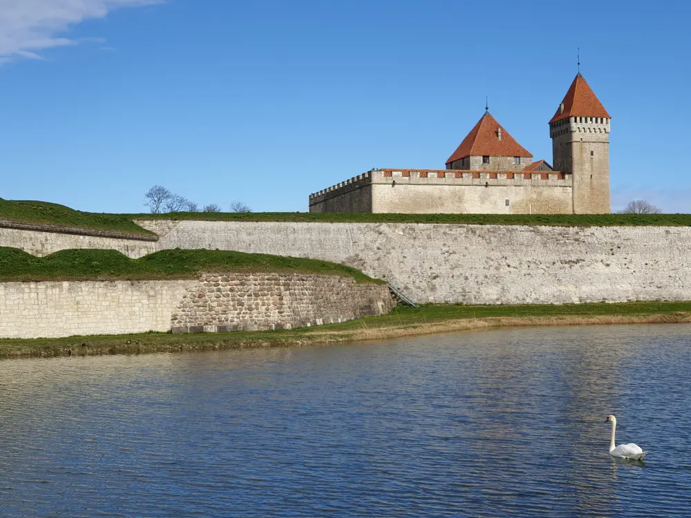 Kuressaare Castle and moat